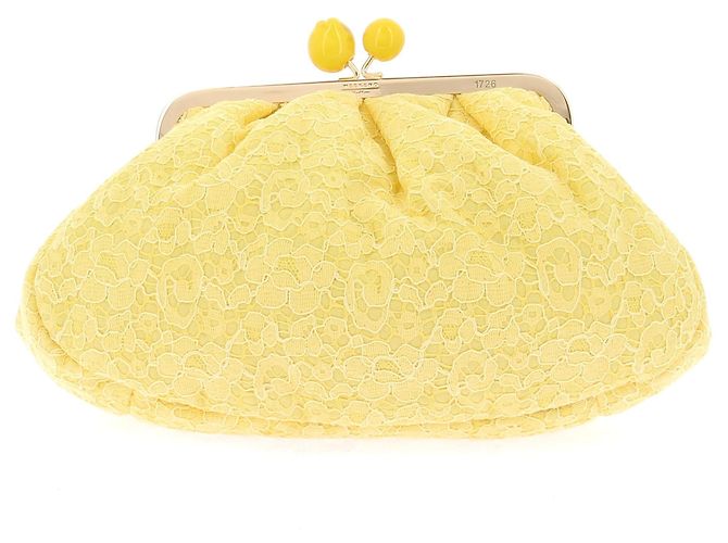 Bolsa Max Mara Pasticcino Amarela de Tecido Amarelo