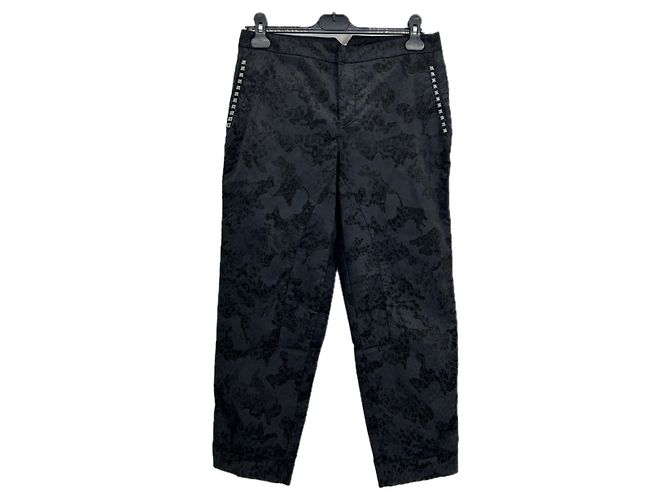 Fenn Wright Mason Mason's Hose aus Baumwolle Schwarz