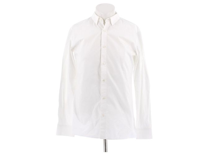 Camicia Balmain in cotone bianco 