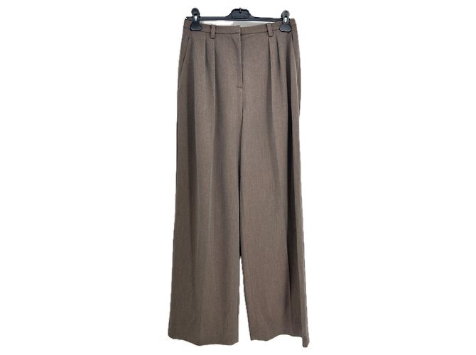 Autre Marque Pantaloni da tailleur marroni Marrone