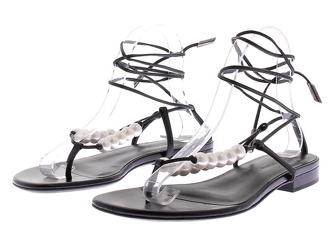 Magda Butrym Sandali in pelle e perle