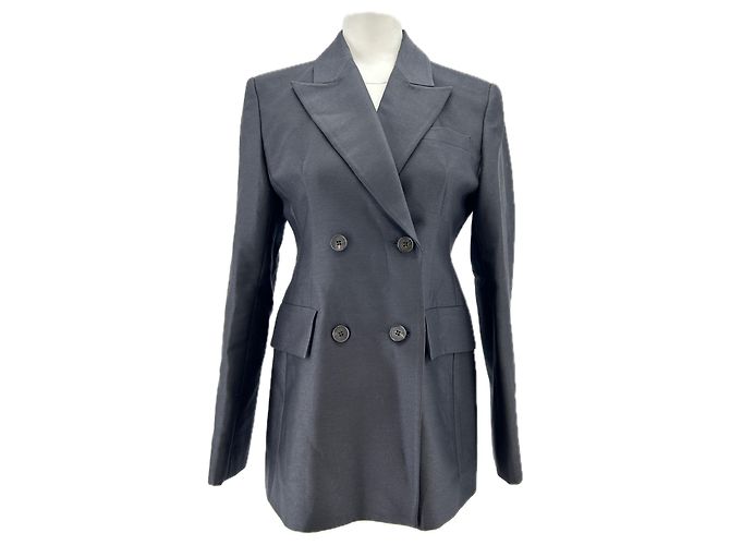 Autre Marque LVIR Black Wool Blazer