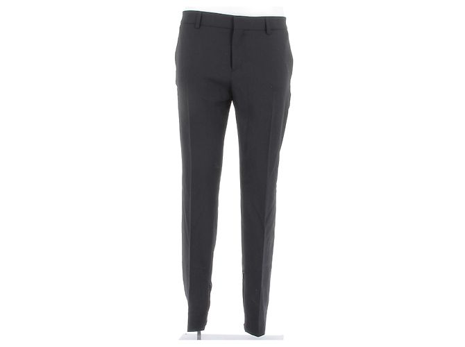 Saint Laurent Wollhose Schwarz