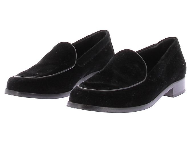 Autre Marque ME + EM Samtloafer Schwarz Größe 37