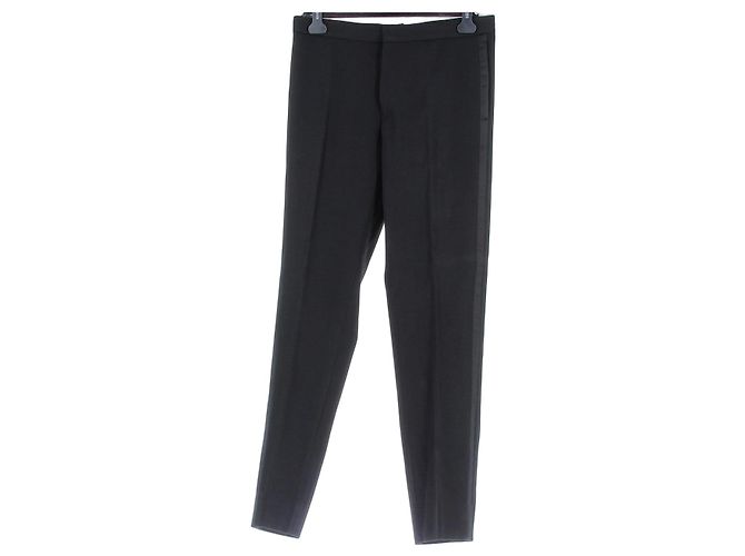 Dior Calça de lã preta Preto