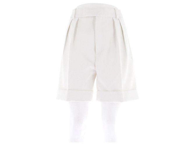 Khaite Bermuda Shorts Weiß