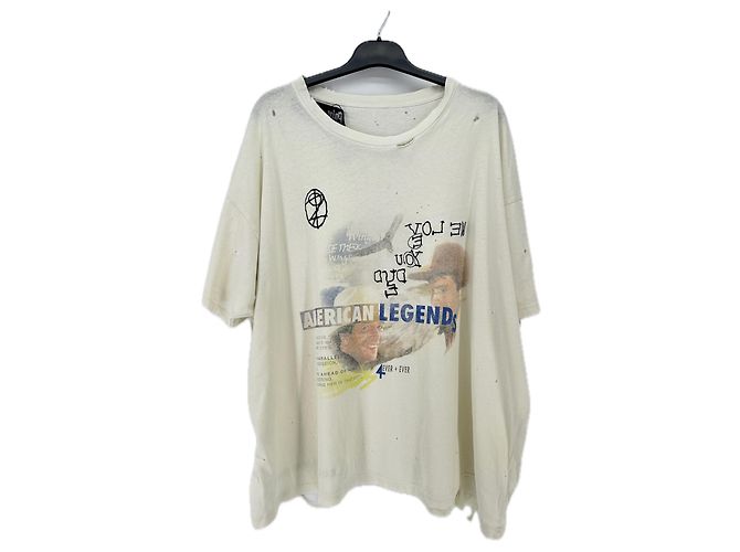 Autre Marque Tee-shirt blanc cassé White
