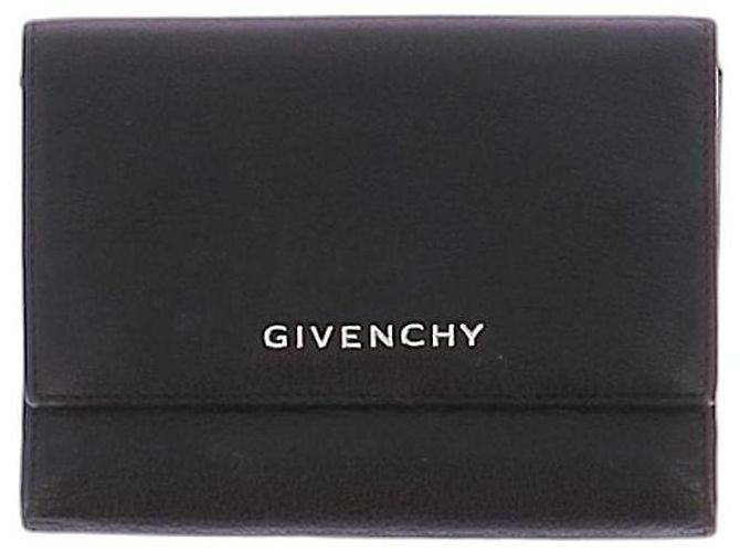 Givenchy Ledergeldbörse Schwarz