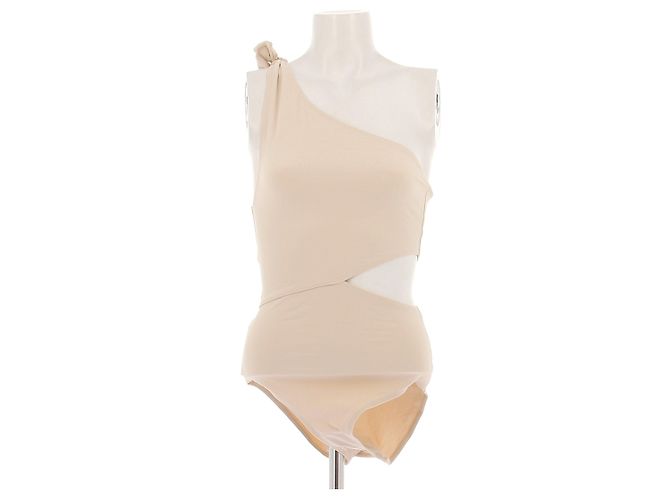 Autre Marque Beige Einteiler Badeanzug