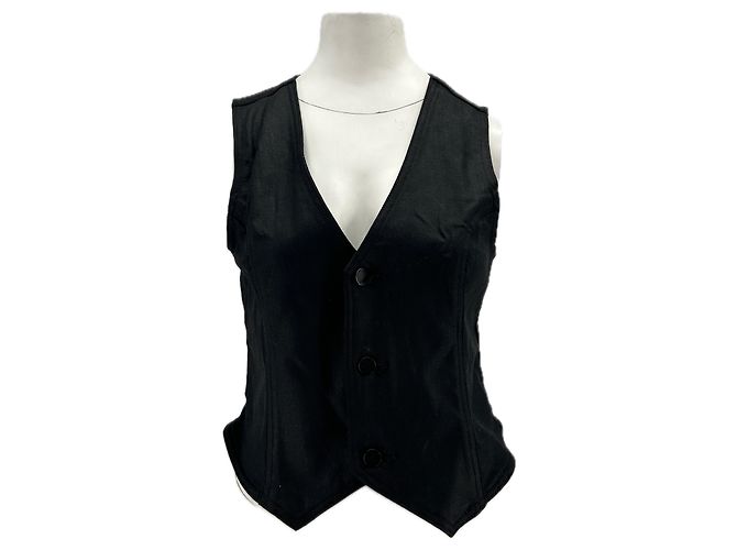 Autre Marque Giacca nera in cotone DL1961 Nero