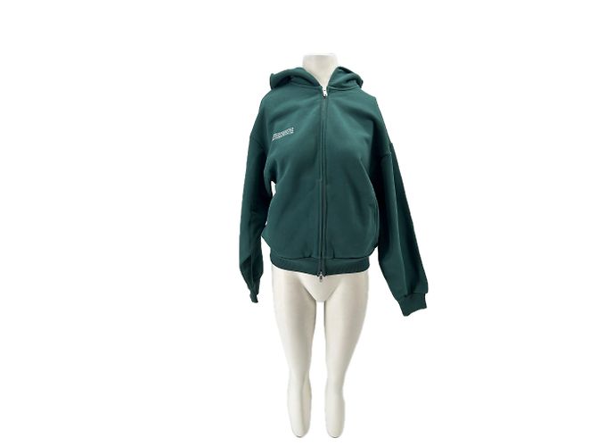 Autre Marque Moletom com capuz verde PANGAIA XS