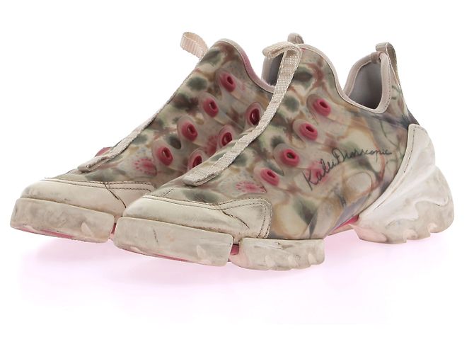 Baskets "D-Connect Kaleidiorscopic" White