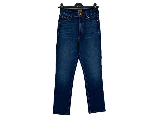 Vaqueros Mother de algodón azul talla 26
