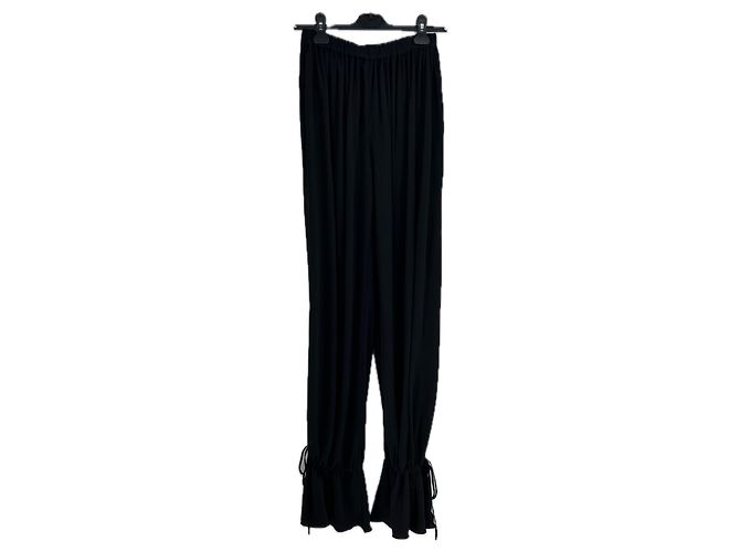 Rat & Boa Hose aus schwarzer Viskose
