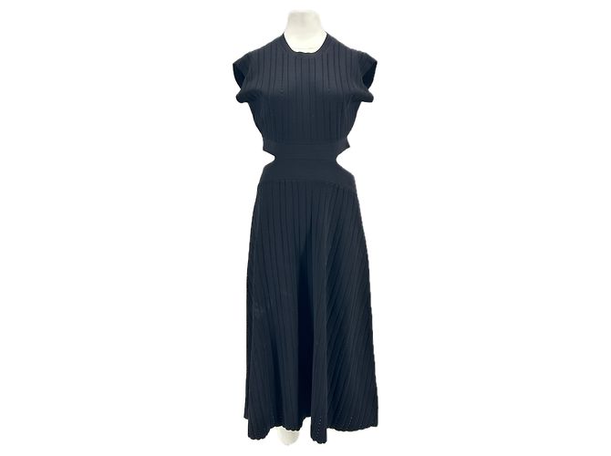 Proenza Schouler Ärmelloses schwarzes Maxikleid