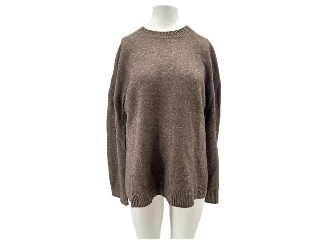 Autre Marque 440ME Wollpullover Braun