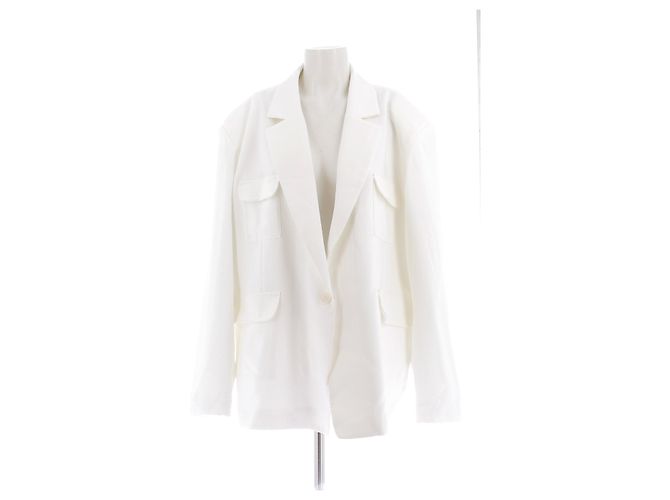 Autre Marque VASSIA KOSTARA Blazer Weiß