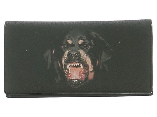 Givenchy Black Leather Wallet
