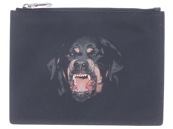 Givenchy Pochette in pelle nera Nero 