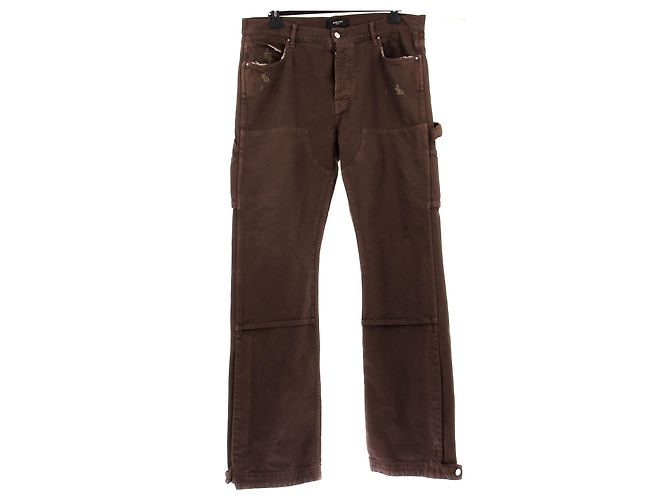 Amiri Jeans Cargo Marroni Marrone