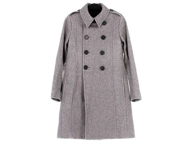 Dior Grey Wool Coat