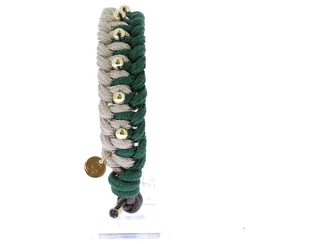 Autre Marque Pulseira trançada "Melhor Juntos" Verde