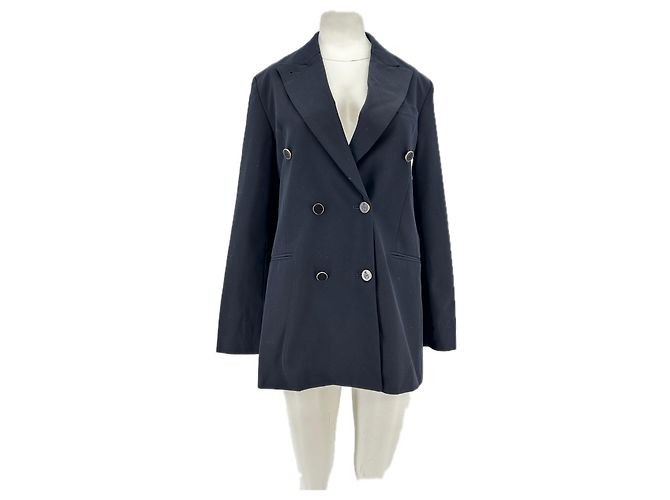 Blazer de algodón negro Apc 
