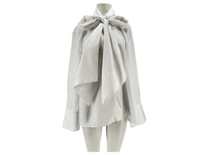 Camicia bianca con sciarpa Isabel Marant Pour H&M Bianco