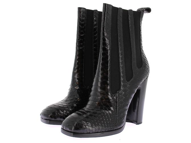 Alaïa Bottines à talons noires