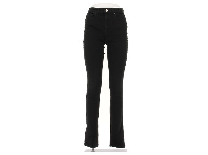 Jeans Acne de algodón negros 