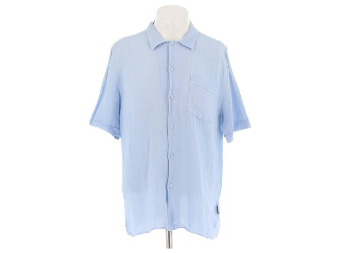 Vilebrequin Camicia in lino Blu