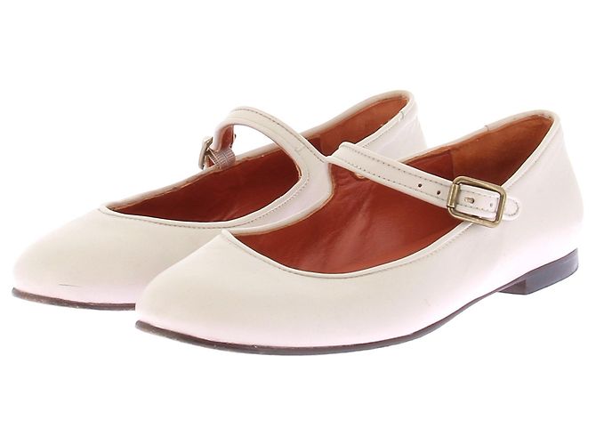 Autre Marque Bailarinas PENELOPE CHILVERS de cuero blanco 38