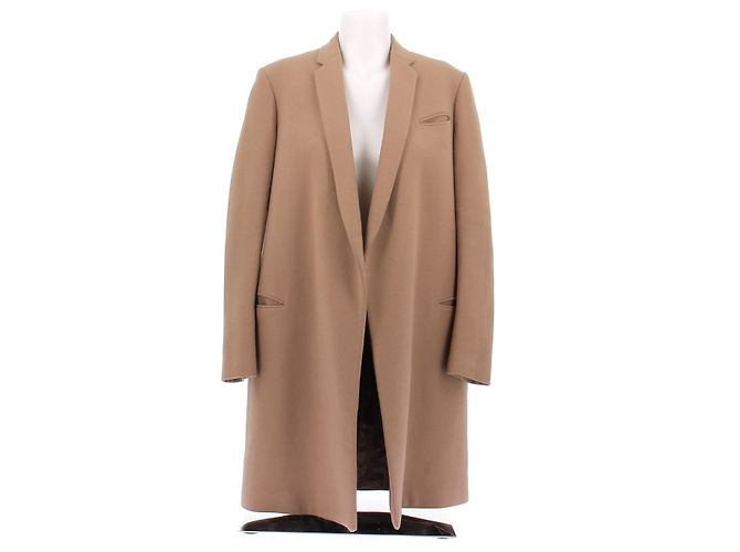 Céline beige wool coat