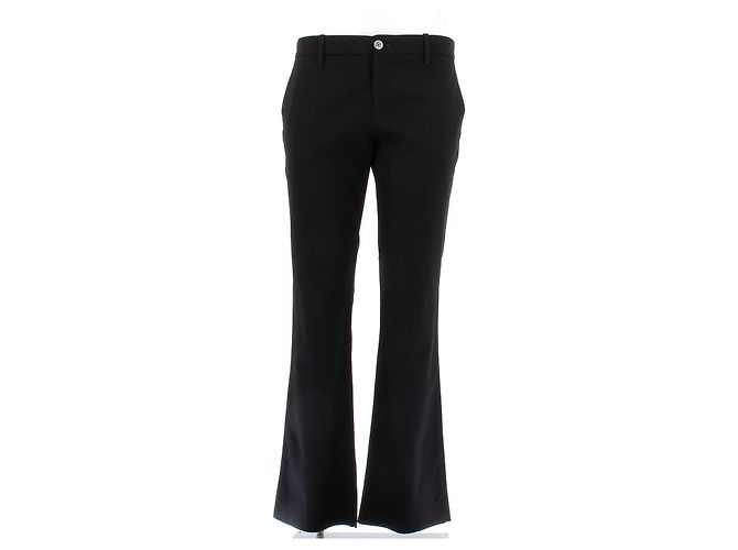 Gucci Schwarze Wollhose