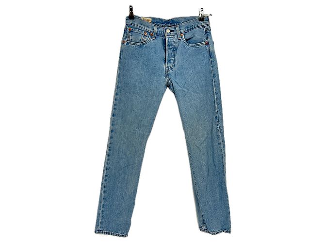 Vaqueros Levi's 505 azules de algodón talla 28 