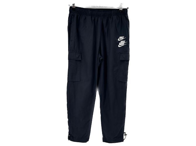 Calça de moletom Nike preta de algodão Preto