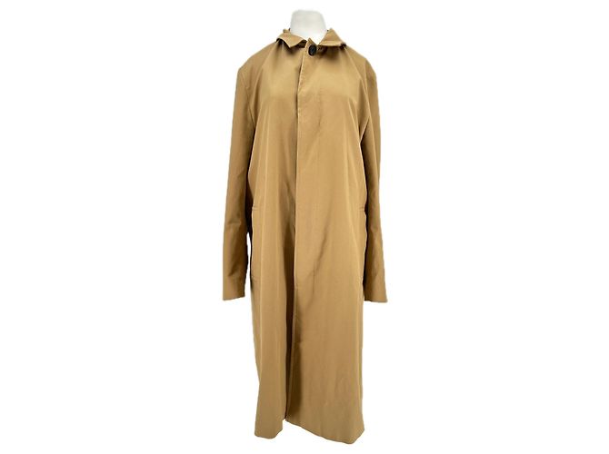 Trench coat in cotone marrone Cos