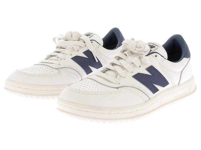 New Balance Leder Sneakers "T500" Weiß