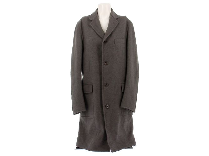 Hermès Cashmere Coat Grey