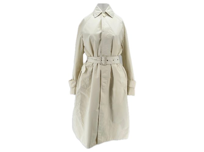 Phoebe Philo Beige Trenchcoat mit Gürtel