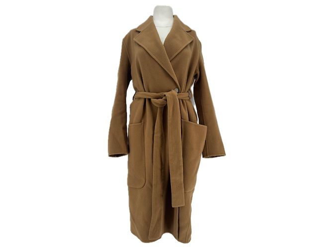 Acne Studios brown wool coat