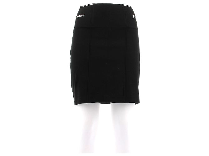 Pantaloncini neri Alexander Wang in cotone Nero