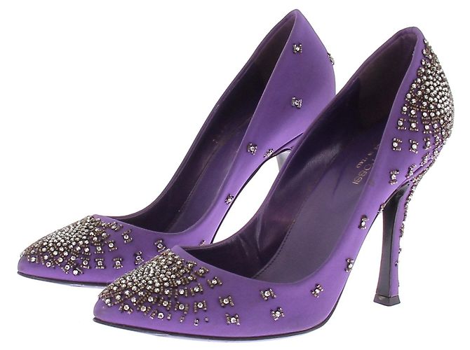 Sergio Rossi Escarpins violets