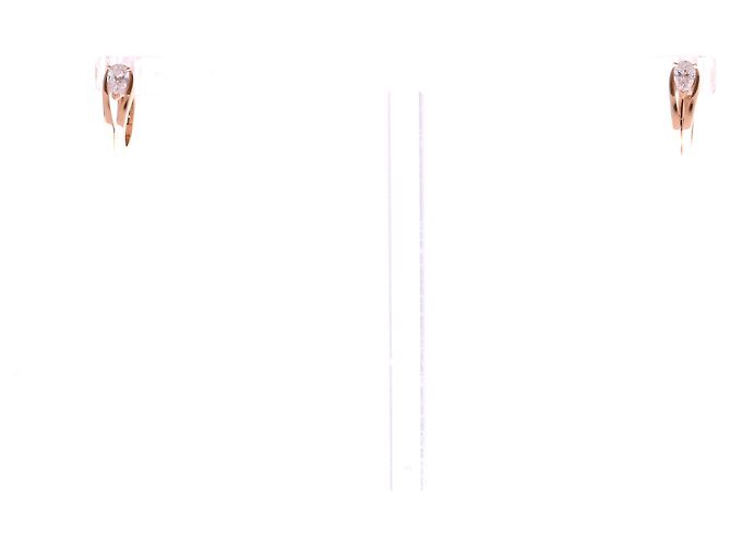 Repossi Orecchini in oro rosa e diamante D'oro