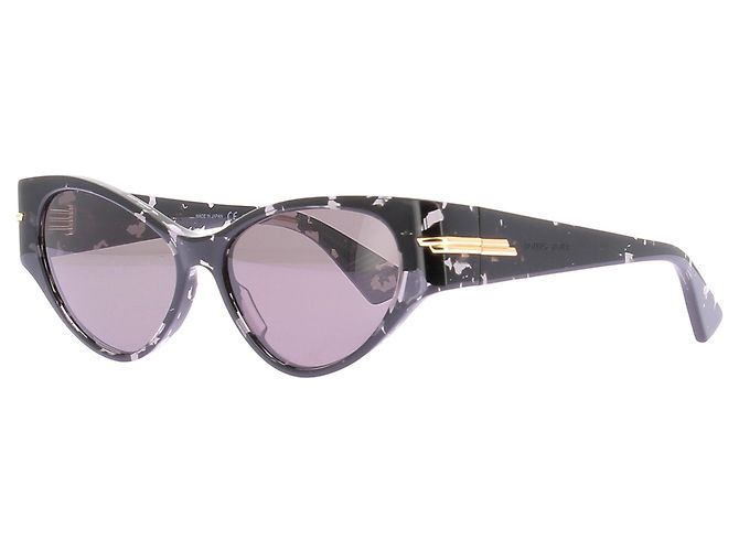 Bottega Veneta Lunettes de soleil grises écailles Grey