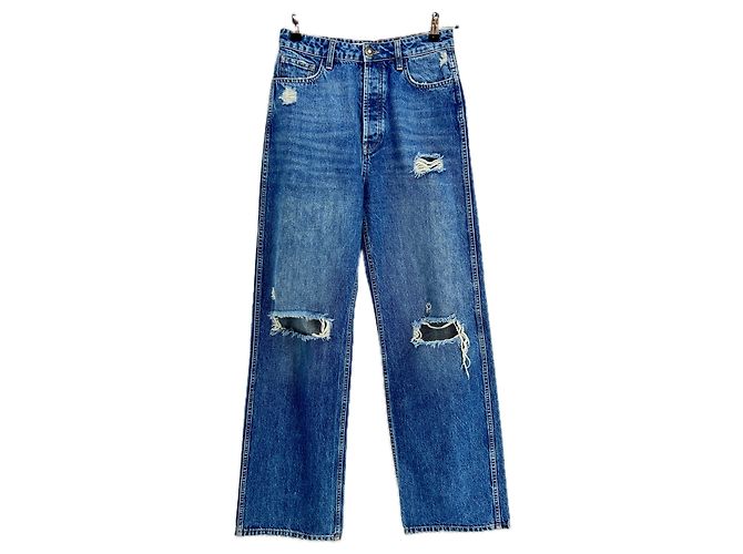 Autre Marque Jeans blu con buchi IN THE MOOD FOR LOVE