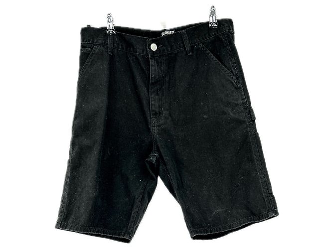 Autre Marque Bermuda CARHARTT in cotone nero