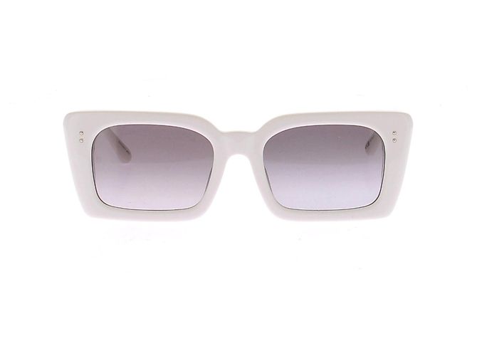 Linda Farrow Occhiali da sole bianchi Bianco