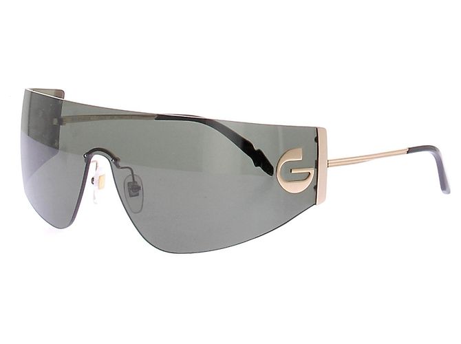 Autre Marque Oversize Sonnenbrille Golden