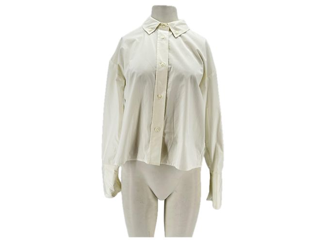 Autre Marque Camicia bianca "Pulau" Bianco